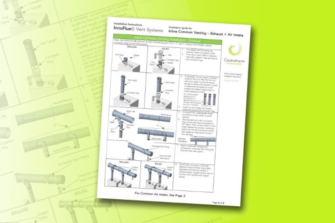 Common Venting Instructions